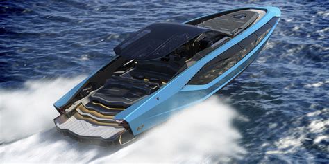 Lamborghini is Building a 4,000- HP Luxury Speedboat – Daily Rubber