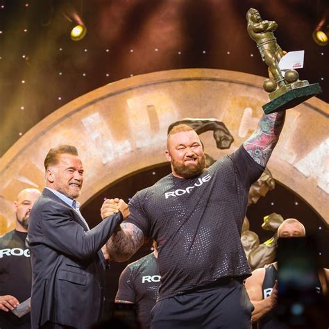 Arnold Sports Festival on Instagram: “#TBT @thorbjornsson wins 2019 Arnold Strongman Classic and ...