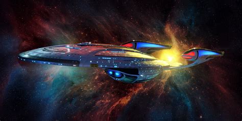 Odyssey-class U.S.S. Enterprise-F textless render by Thomas Marrone for ...