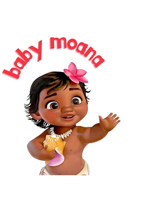 Baby Moana PNG Clipart Descarga digital instantánea Baby - Etsy México