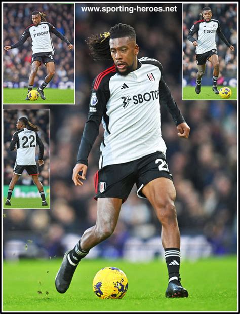 Alex IWOBI - League appearances. - Fulham FC