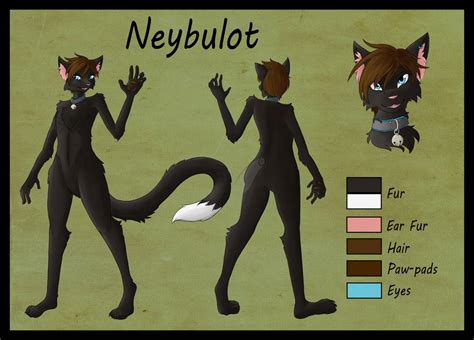 My Cat Fursona v2! by Neybulot on DeviantArt