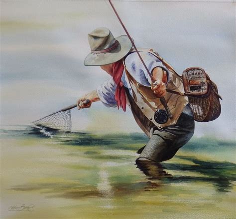 183 best images about Fly Fishing artwork on Pinterest | Watercolor ...