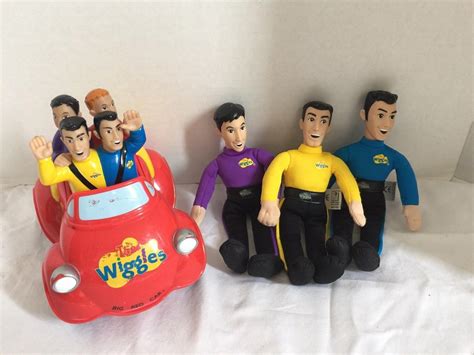 The Wiggles 8" Singing Doll Set of 3 Greg Jeff Anthony & Musical Big ...