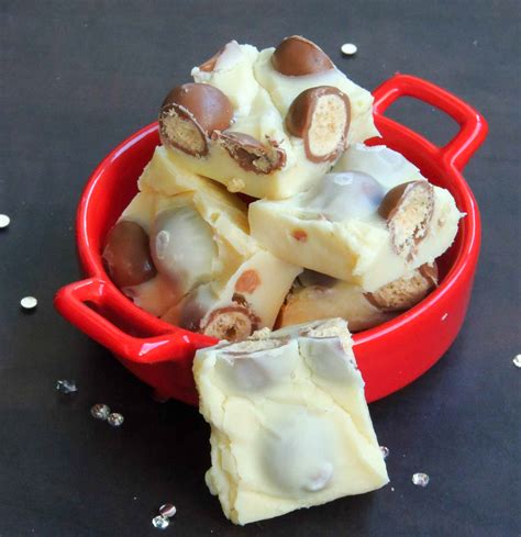 White Chocolate Maltesers Fudge Recipe by Archana's Kitchen