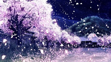 anime scenery | Anime Landscape: Building Anime Landscape | Anime cherry blossom, Anime scenery ...