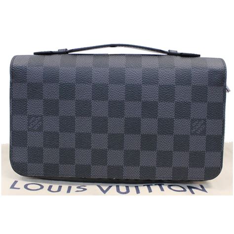 Louis Vuitton Zippy XL Damier Graphite Wallet Black