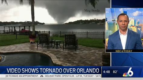 Video Shows Tornado Over Orlando This Weekend – NBC 6 South Florida