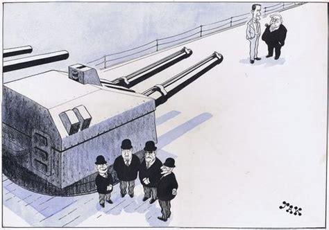 "Who said British gunboat diplomacy was dead?" - Cartoon Gallery