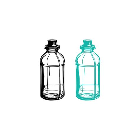 Glass Bottle Vector 25787751 Vector Art at Vecteezy