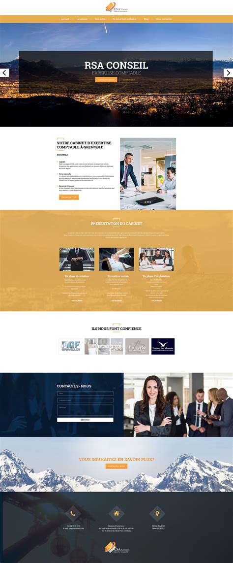 Business Website Design :: Behance