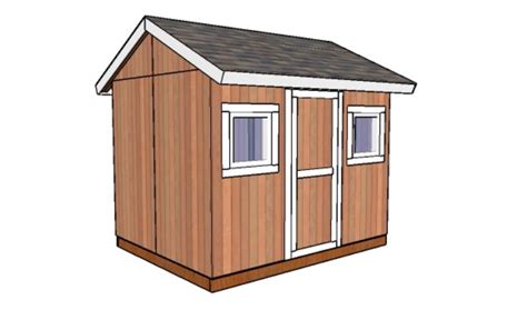 8x10 Shed Plans | PDF Download | HowToSpecialist