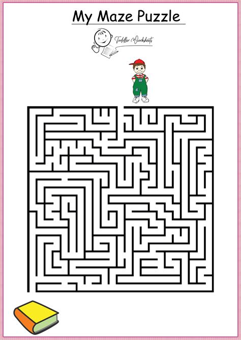 free preschool mazes worksheets | Childrens worksheets, Maze worksheet ...