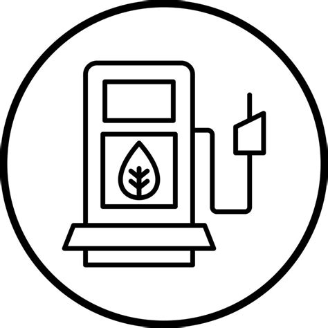 Biofuel Station Vector Icon Style 22117963 Vector Art at Vecteezy