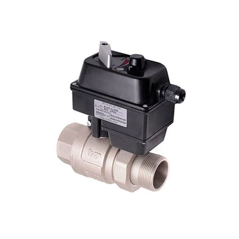 2 Way DC Motorized Ball Valve, 12V DC, 1″ | Kominos Cutting Edge Solutions