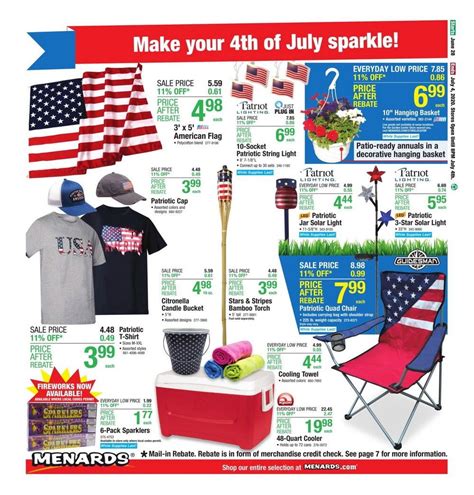 Menards Weekly Ad June 28 – July 04, 2020