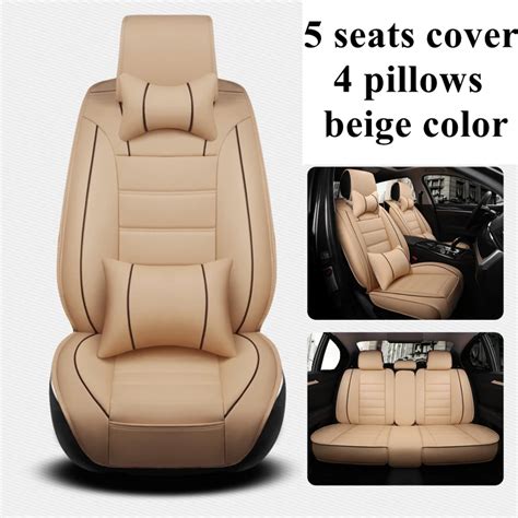 5 seats leather Car Seat Cover styling fit Suzuki Grand Vitara/Kizashi ...