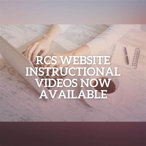 RCS Website Instructional Videos Now Available | RCS High School