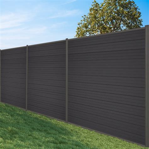 Aluminium Fencing Panel - Dark Grey - CW