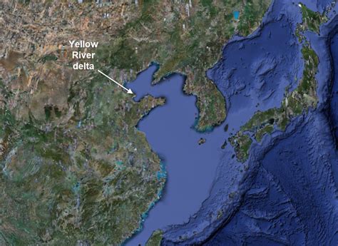 Changes in morphology of the Yellow River delta from 1979 to 2000 | Clastic Detritus