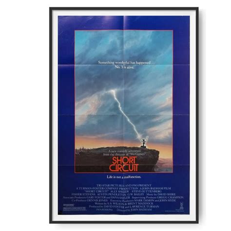 Short Circuit (1986) Original US One Sheet Poster - Cinema Poster Gallery