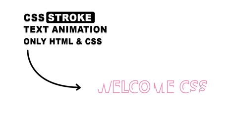 Download css stroke | text stroke animation css | svg text animation | svg tutorial | only html ...