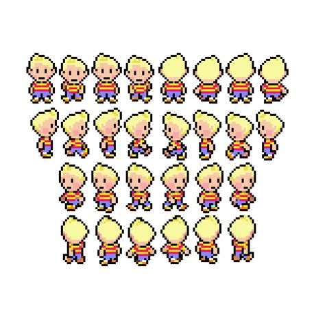 Mother 3 Lucas Sprites