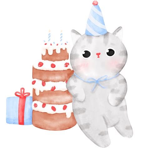 Funny Happy Birthday Cat