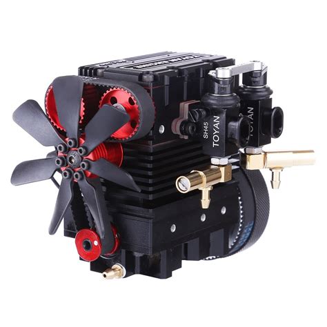 TOYAN FS-L200 Two-cylinder Four-stroke Nitro Engine Model| FuryRC