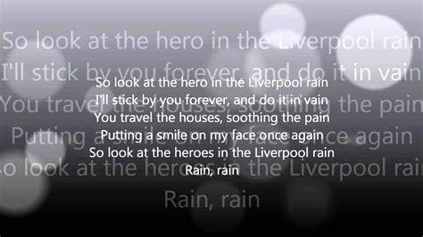 Liverpool Rain - Racoon (lyrics) - YouTube