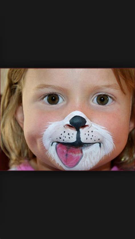 ☀ How to paint a puppy face for halloween | gail's blog