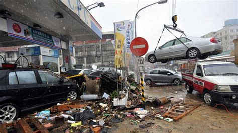 Dozens missing after typhoon slams into Taiwan | CTV News