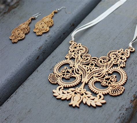 1040 best Laser cut jewelry images on Pinterest | Laser cutting, Jewellery making and Laser cut ...