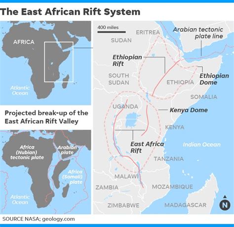 Geologists Say A New Ocean In Africa Is Opening Up | Continents, Africa, Breakup