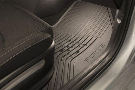 2019-2024 Kia Forte Rubber Floor Mats | Free Shipping | Kia Stuff