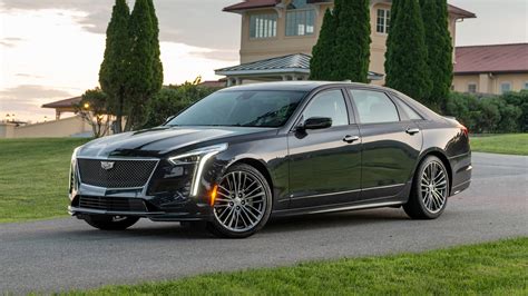 Download Black Car Car Cadillac Vehicle Cadillac CT6 4k Ultra HD Wallpaper