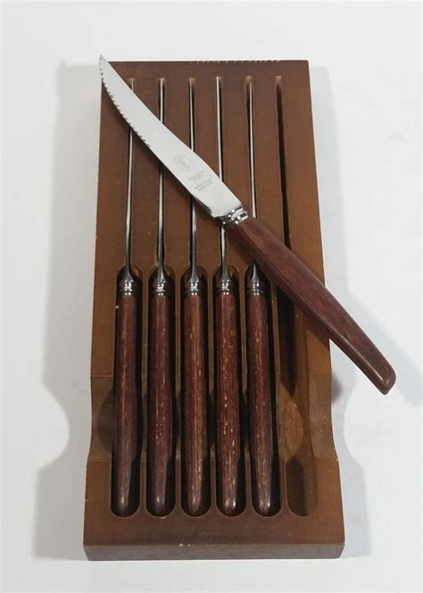 Vintage Sheffield England Premier Stainless Steel Knife Knives Set of ...