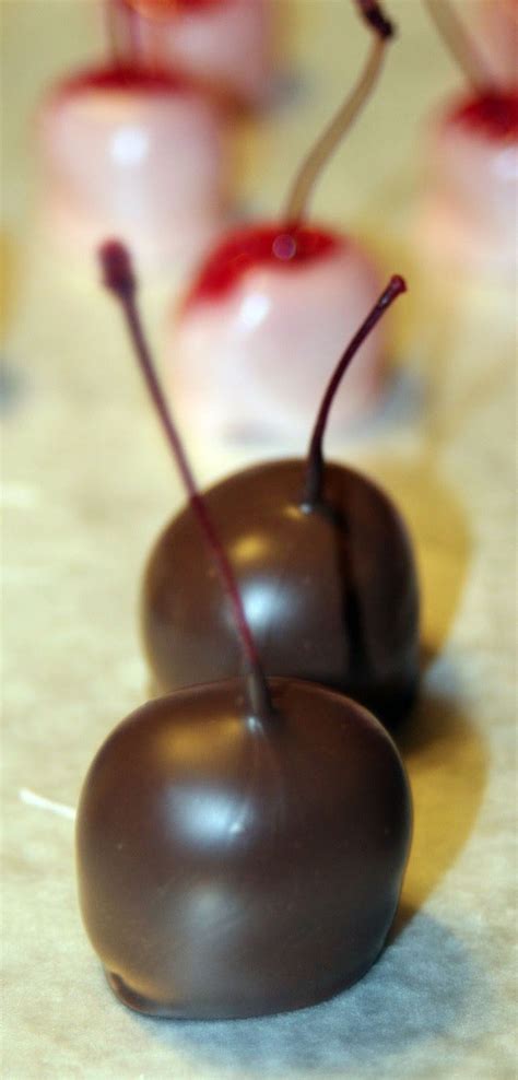 Liquor Soaked Chocolate Covered Cherries | Recipe | Chocolate covered ...