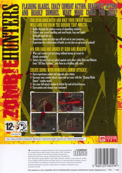 Zombie Hunters Box Shot for PlayStation 2 - GameFAQs