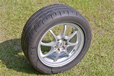 15x6.5 Konig Helium on 205/50/15 Bridgestone Potenza RE-11 and Hollow ...