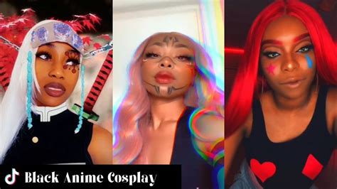 Black Anime Cosplay | Black Girl TikTok - YouTube