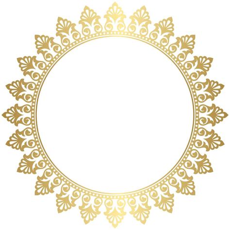 Round Border Frame Clip Art PNG Image | Photo frame design, Frame clipart, Frame border design