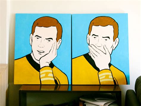 Captain Kirk meme by Mike McKeogh on Dribbble