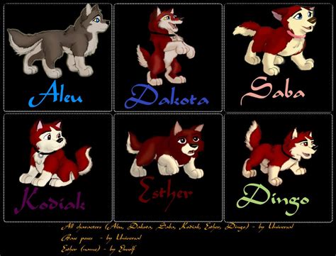 Balto and Jenna's puppies by ElwolfakaLutik on DeviantArt