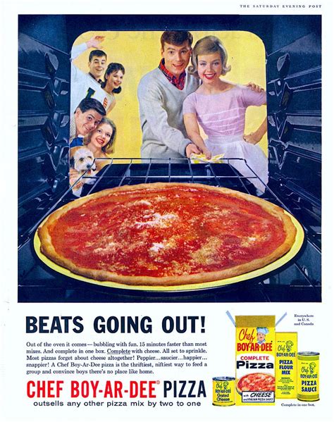 From the Fifties: Chef Boyardee Pizza Kit - GRAND VOYAGE ITALY