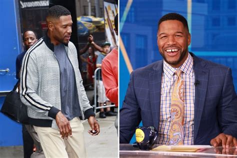 GMA’s Michael Strahan ditches suit for comfy sweatshirt and sneakers in off-duty photos taken ...