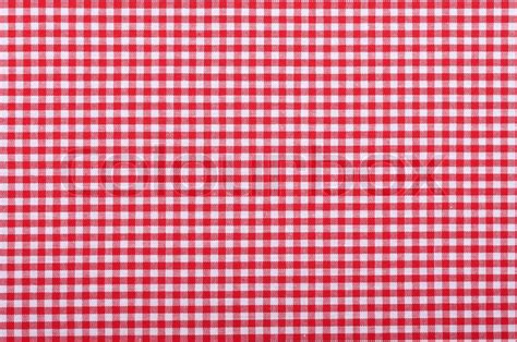 Red checkered fabric | Stock image | Colourbox