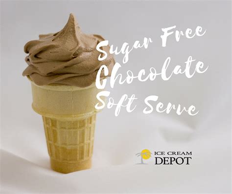 Sugar Free Chocolate Soft Serve Recipe | Ice Cream Depot