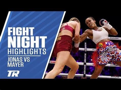 [Boxing] - Natasha Jonas vs. Mikaela Mayer - HIGHLIGHTS - (BOXXER ...