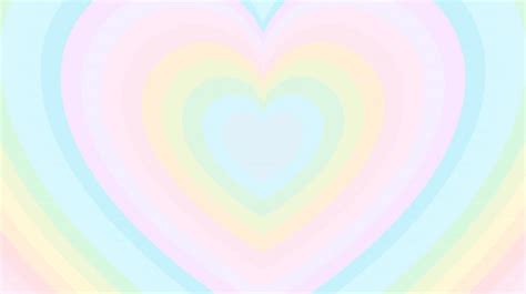 Abstract Heart Pattern with Soft Gradient Pastel Colors - Free Stock ...